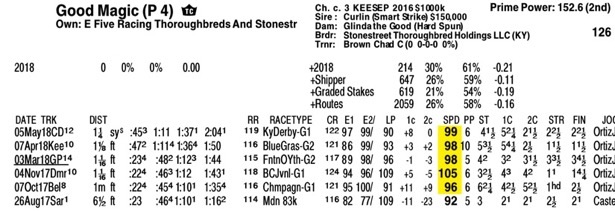 Good Magic Preakness past performances